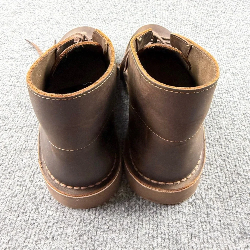 Clarks Bushacre 3 Mens 7.5 Brown Beeswax Leather Chukka Desert Boots 26082286